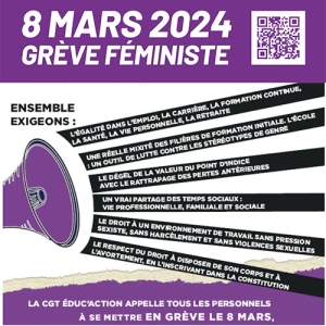 8 Mars : Journée internationale de lutte pour les droits des femmes