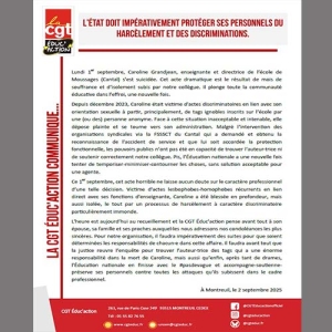 L’État doit impérativement protéger ses personnels du harcèlement et des discriminations 