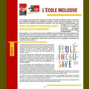 L’École inclusive